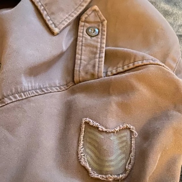 O’Neill Army Surf Button Down Jacket Size Large - Picture 5 of 6